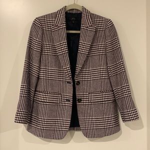 J. Crew Houndstooth Blazer
